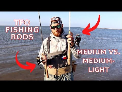 TFO Medium Rods VS. Medium-Light Rods