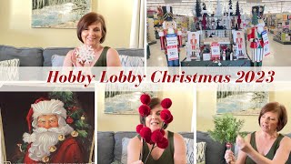 *NEW* Shop with Me Hobby Lobby 2023 | Hobby Lobby Christmas Decor Shopping  & Haul as a Canadian