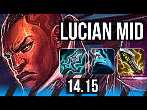 LUCIAN vs YONE (MID) | 16/2/11, Legendary | EUW Master | 14.15