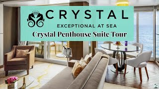 Inside Crystal Cruises Penthouse Suite | Luxury Cruise Tour & Planning Tips