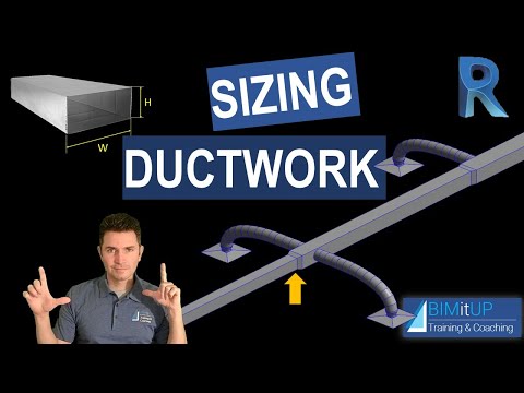 How to Size Ductwork in Revit MEP Tutorial