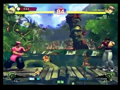 2011 03-06 SSF4 AE 三国キャンディウェスタン Endless battle Part1