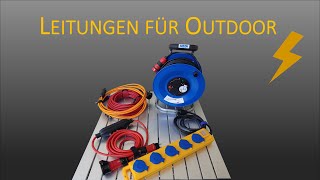 Kabel für Außenbereich! - Welche Leitung darf ich draußen nutzen? (H07RN-F / H07BQ-F / AT-N07V3V3-F)