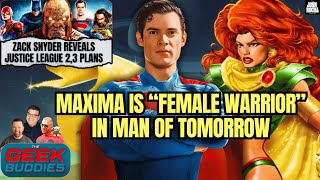 Download lagu Maxima is 'Female Warrior' in MAN OF TOMORROW, Zack Snyder Reveals JL 2 & 3 Plans | THE GEEK BUDDIES mp3