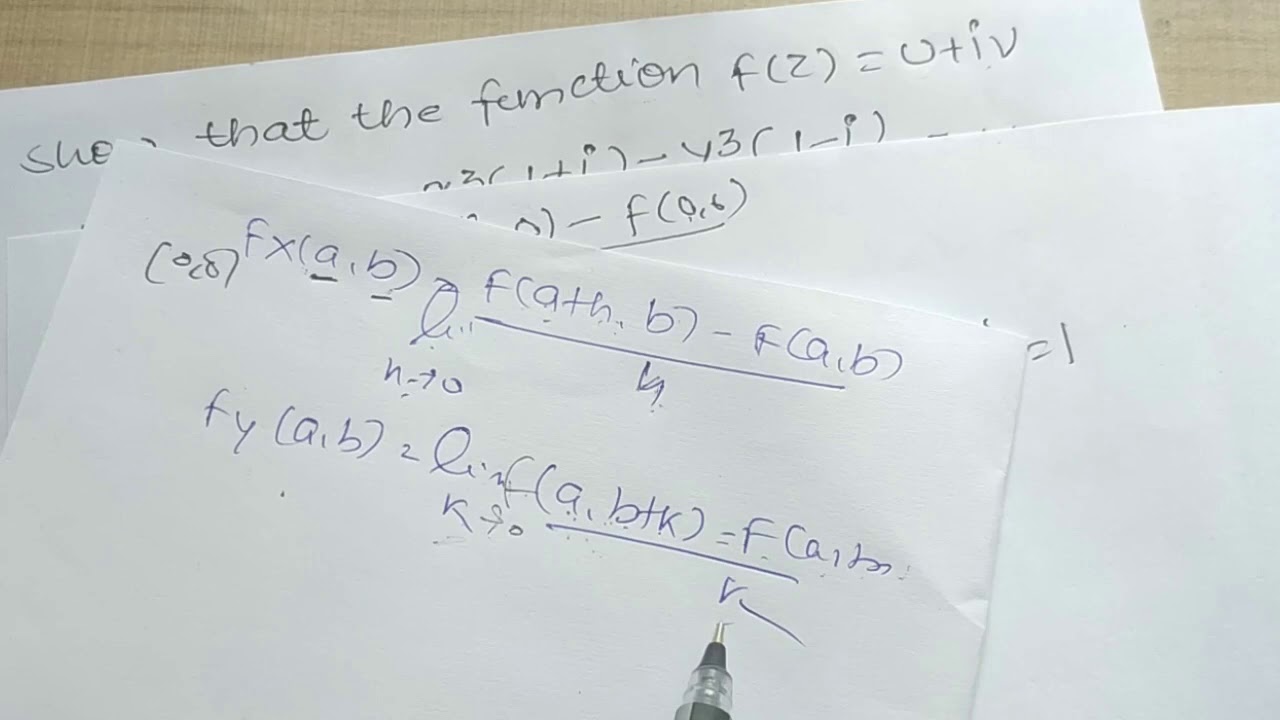 Analytic Function solved Problems | Analytic Function | complex variables