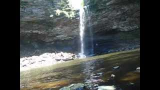 preview picture of video 'Cedar Falls #1 of 5 - Petit Jean State Park'