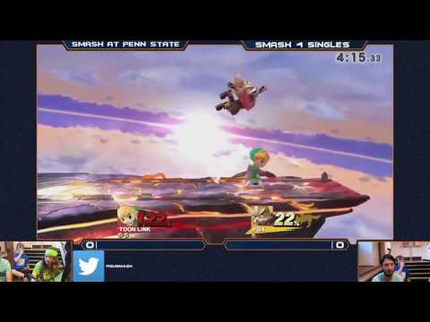 S@PS 33 Wii U Singles - Contusions (Toon Link) vs L30 (Fox) - Loser's Semis