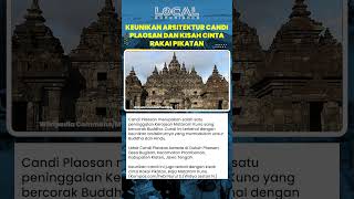 Mengenal Candi Plaosan di Klaten, Simbol Harmoni Buddha dan Hindu dengan Arsitektur Unik