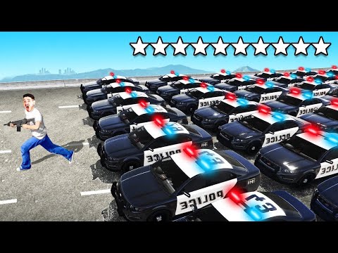 MORAM PREŽIVJETI 10 MINUTA DOK ME GANJA SVA POLICIJA U GTA 5! :O