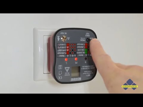 Benning SDT 1 Stekkerdoostester voor het testen van stopcontacten