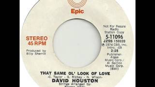 David Houston "That Same Ol' Look Of Love"