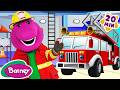 Fire Truck Parade Sing Along Barney Nursery Rhymes Kids Songs