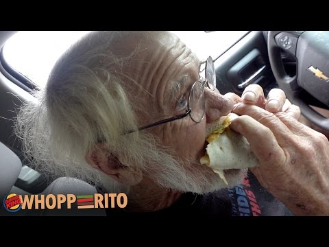 Angry Grandpa - The Burger King Whopperito!