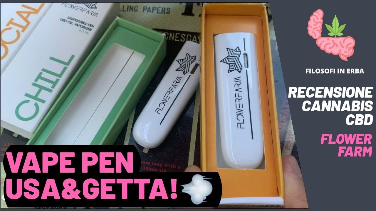 VAPE PEN USA & GETTA + CARAMEL CANDY [FLOWER FARM] 🔥RECENSIONE CANNABIS LIGHT🔥