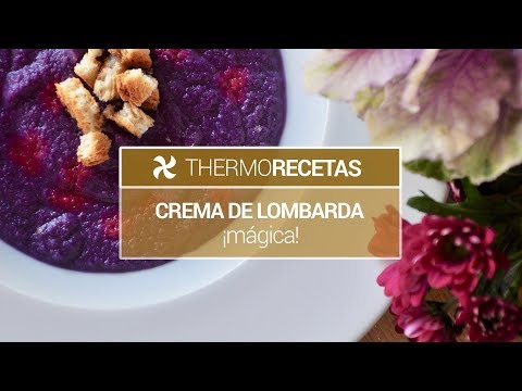 Crema de lombarda… ¡Mágica!