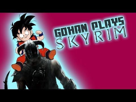 Gohan Plays Skyrim! (DBZ Parody) Video