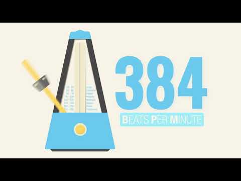 384 BPM Metronome | The BLuetiFuLL MeTRoNoME