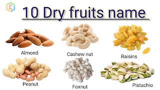 10 dry fruits name, dry fruit name, #dryfruits, #dryfruitsname