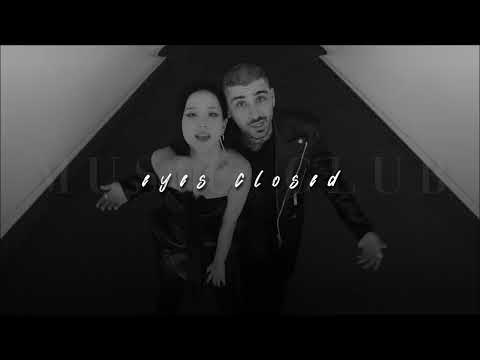 JISOO + ZAYN, EYES CLOSED | sped up |