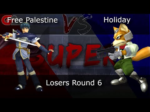 Free Palestine (Marth) vs Holiday (Fox) - SStS Losers Round 6