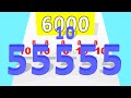 Number Master — Reach Up 55,555 (And 10 vs 6,000 wall)