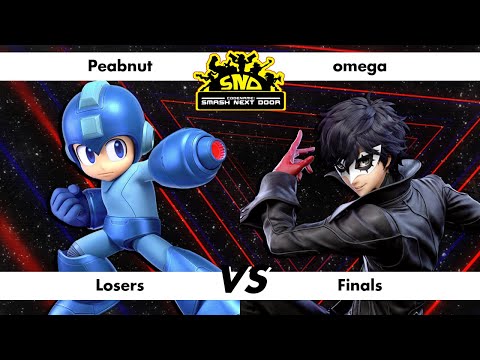 CODENAME: Smash Next Door 2024 - Losers Final - Peabnut (Mega Man) vs omega (Joker)