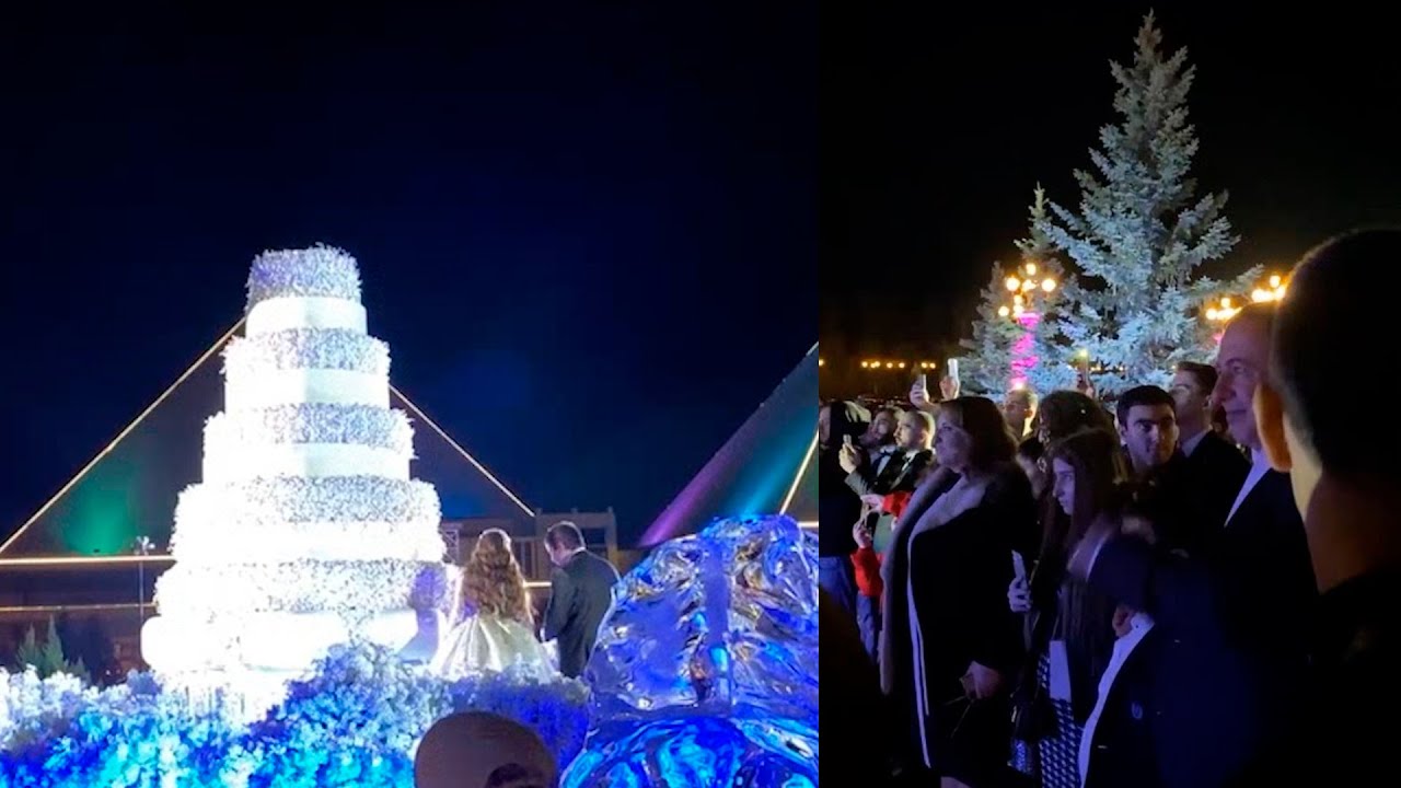 Ծառուկյանի որդու հարսանեկան տորթի արարողությունը