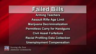 Alabama Lawmakers End Legislative Session