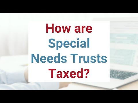 YouTube video about Special needs trust fund fees and taxes