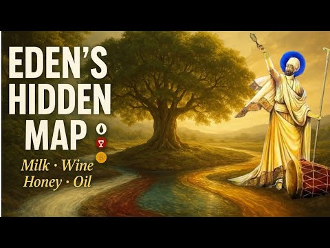 Eden Hidden Map - Eden’s Four Rivers Explained Ethiopian Orthodox- Pishon, Gihon, Tigris & Euphrates