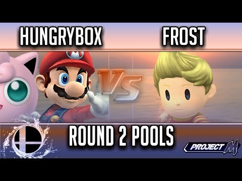 Hungrybox (Mario, Puff) vs PK | Frost (Lucas) - Smash 'N' Splash 4 PM Round 2 Pools