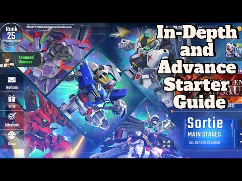 SD Gundam G Generation Eternal - Starter Guide