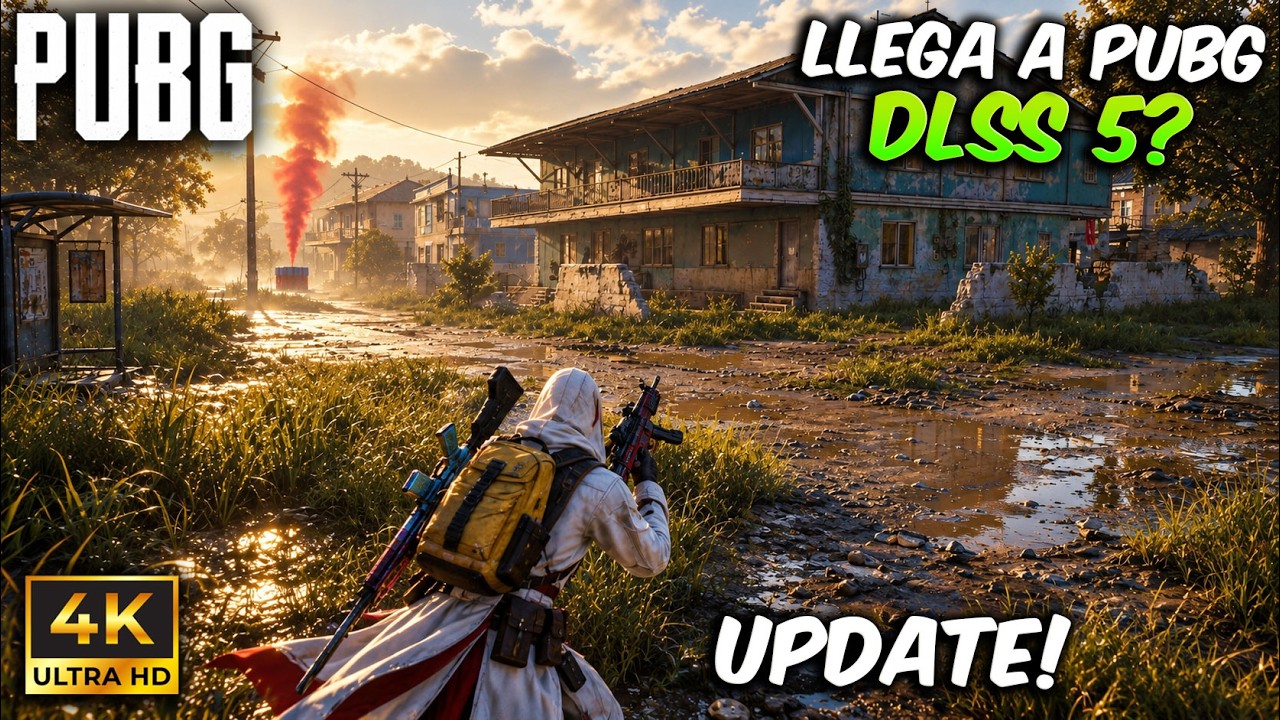 Finalmente llega el DLSS 5 a PUBG? - PATADA VOLADORA y MECANICAS NUEVAS en la NUEVA ACTUALIZACION.