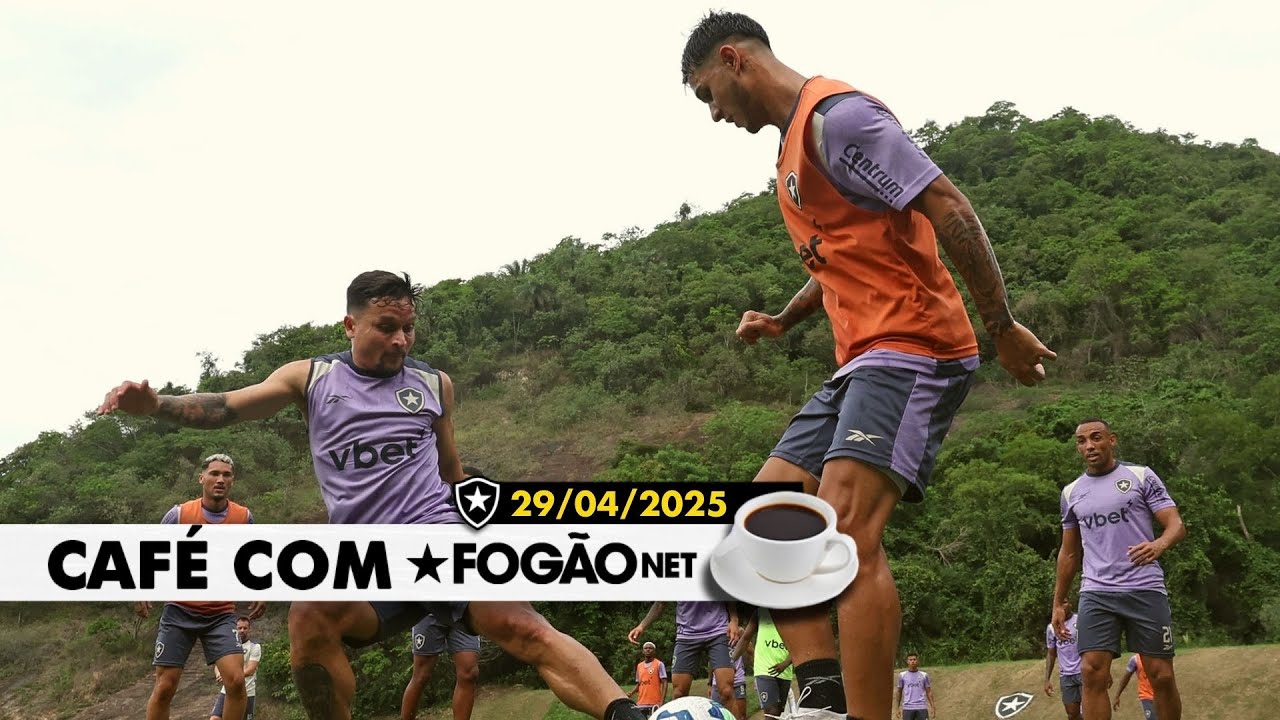 LIVE CAFÉ COM FOGÃONET | Botafogo deveria poupar contra o Capital? Nathan e Santi têm previsão de volta