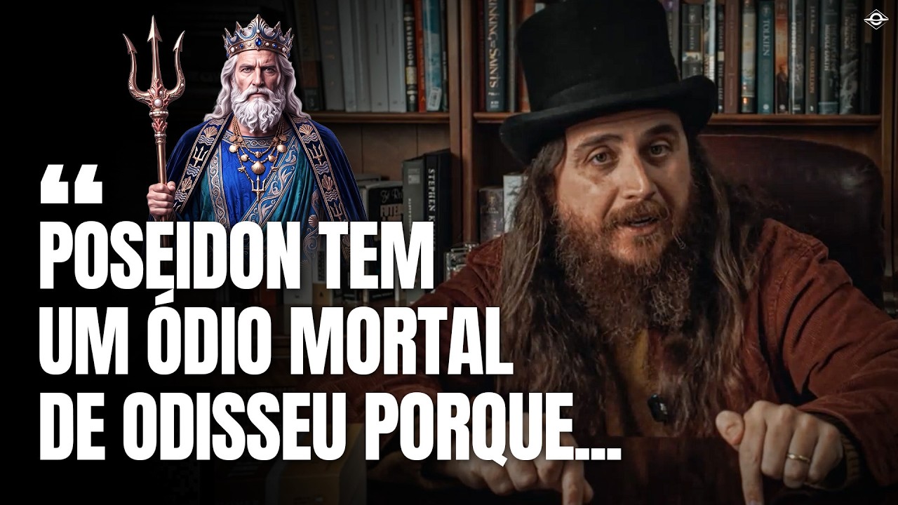 Por que o deus Poseidon odiava tanto Odisseu?