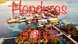 preview picture of video 'Travel: Honduras islands - Utila Cays, Roatan. Island tour.'