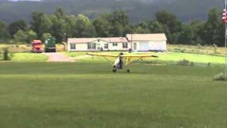 preview picture of video 'Aerolite 103 ultralight flying'
