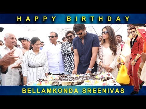 Bellamkonda Sai Srinivas Birthday Celebrations