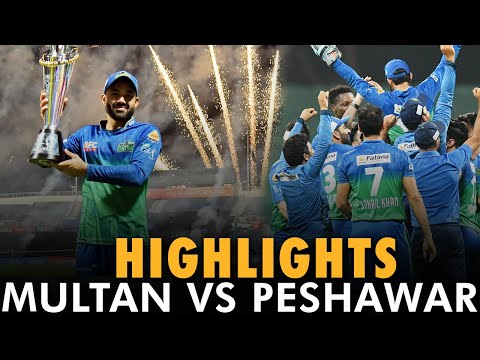 Full Highlights | Multan Sultans vs Peshawar Zalmi | Final Match 34 | HBL PSL 6 | MB2T