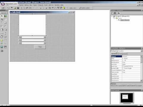 Visual Basic Vb Tutorial 4 6 Scroll Panes Tutorialgenius Com