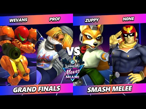 LMM Miami 2023 GRAND FINALS - Wevans & Prof Vs. Zuppy & n0ne - Smash Melee - SSBM