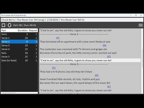 You Never Can Tell (Chuck) - Chords & Lyrics - Learn & Play Along