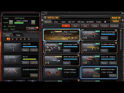 Buying Barrett Obsidian Beast in Crossfire PH!