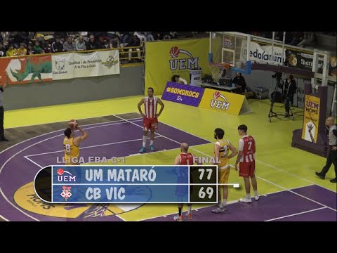 Bàsket - Lliga EBA - UEM vs CB VIC