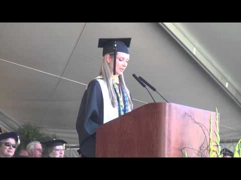 2013 Commencement: Genna Armanini, Undergraduate Speaker