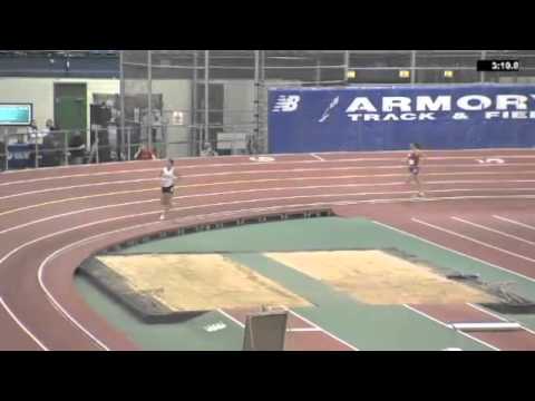 105th Millrose Games 2012 - Ladies 1 Mile WALK -- ALL CREDIT TO ARMORYTRACK