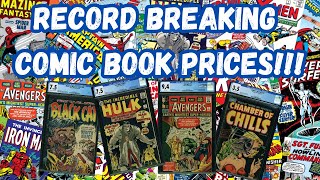 Record Comic Book Prices!!!