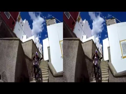 3D SBS GoPro:Danny MacAskill Cascadia HD Awesome bike TRICKS