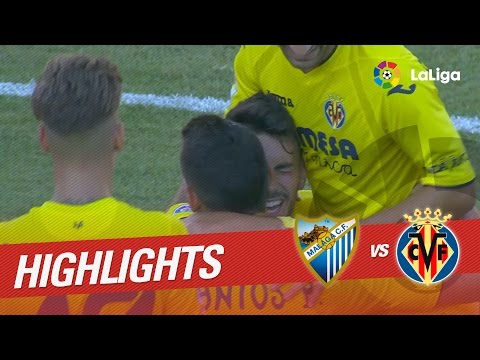Highlights Málaga CF vs Villareal CF (0-2)