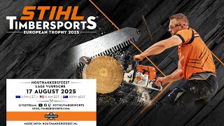 STIHL TIMBERSPORTS® European Trophy 2025 – livestream